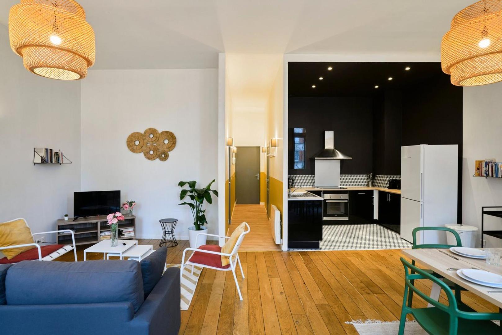 Charming Flats On The Grand Boulevard Lila Exterior foto